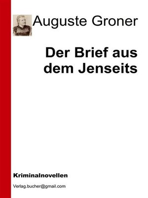 cover image of Der Brief aus dem Jenseits